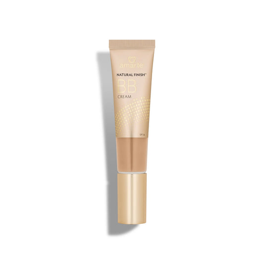 Amarte Natural Finish BB Cream SPF 36 – Tinted Moisturizer with Light Coverage (1 oz)