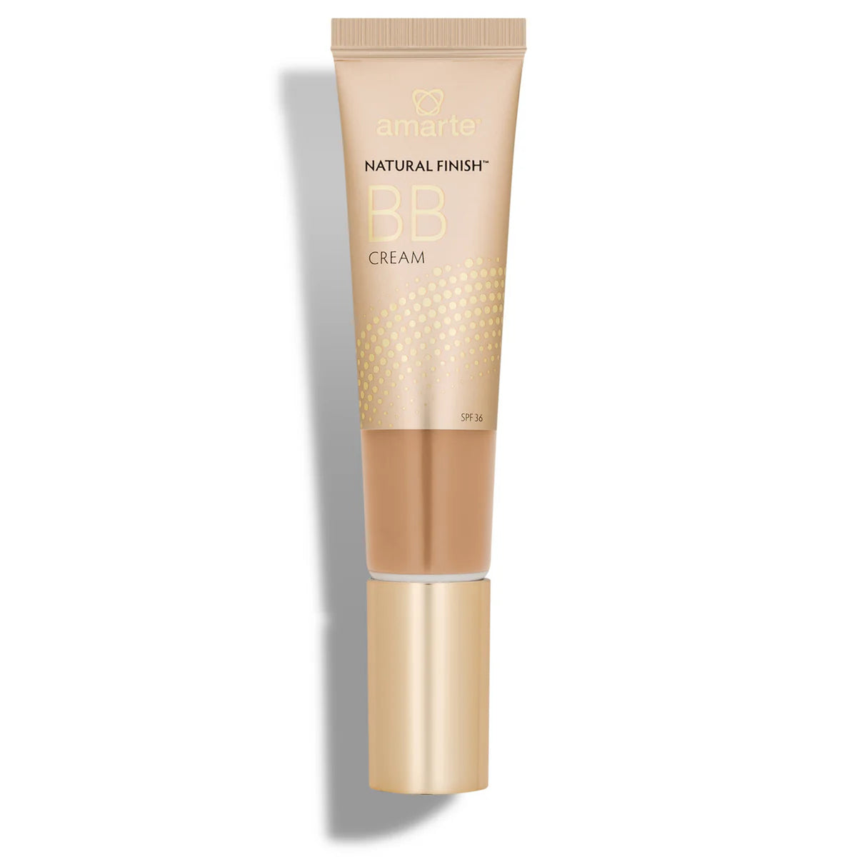 Amarte Natural Finish BB Cream SPF 36 – Tinted Moisturizer with Light Coverage (1 oz)