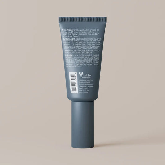 Face Reality Mandelic Serum 8% – Exfoliating Serum for Acne, Pigmentation & Texture (1 oz)