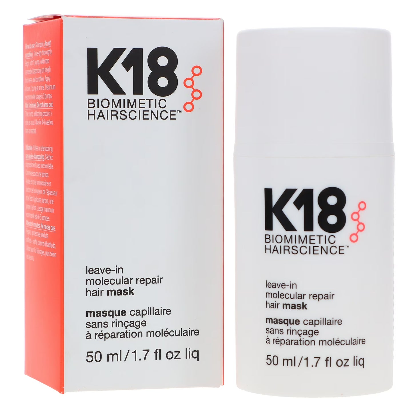 K18 - leave-in molecular repair hair mask