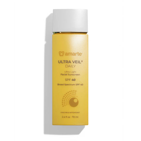 Amarte Ultra Veil® Daily Fluid SPF 40 – Lightweight Antioxidant Sunscreen (2.4 oz)
