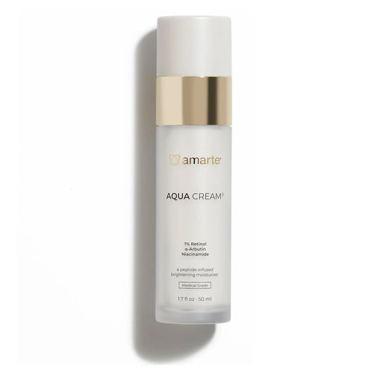 Amarte Aqua Cream® Brightening Moisturizer – Lightweight Daily Moisturizer (1.7 oz)