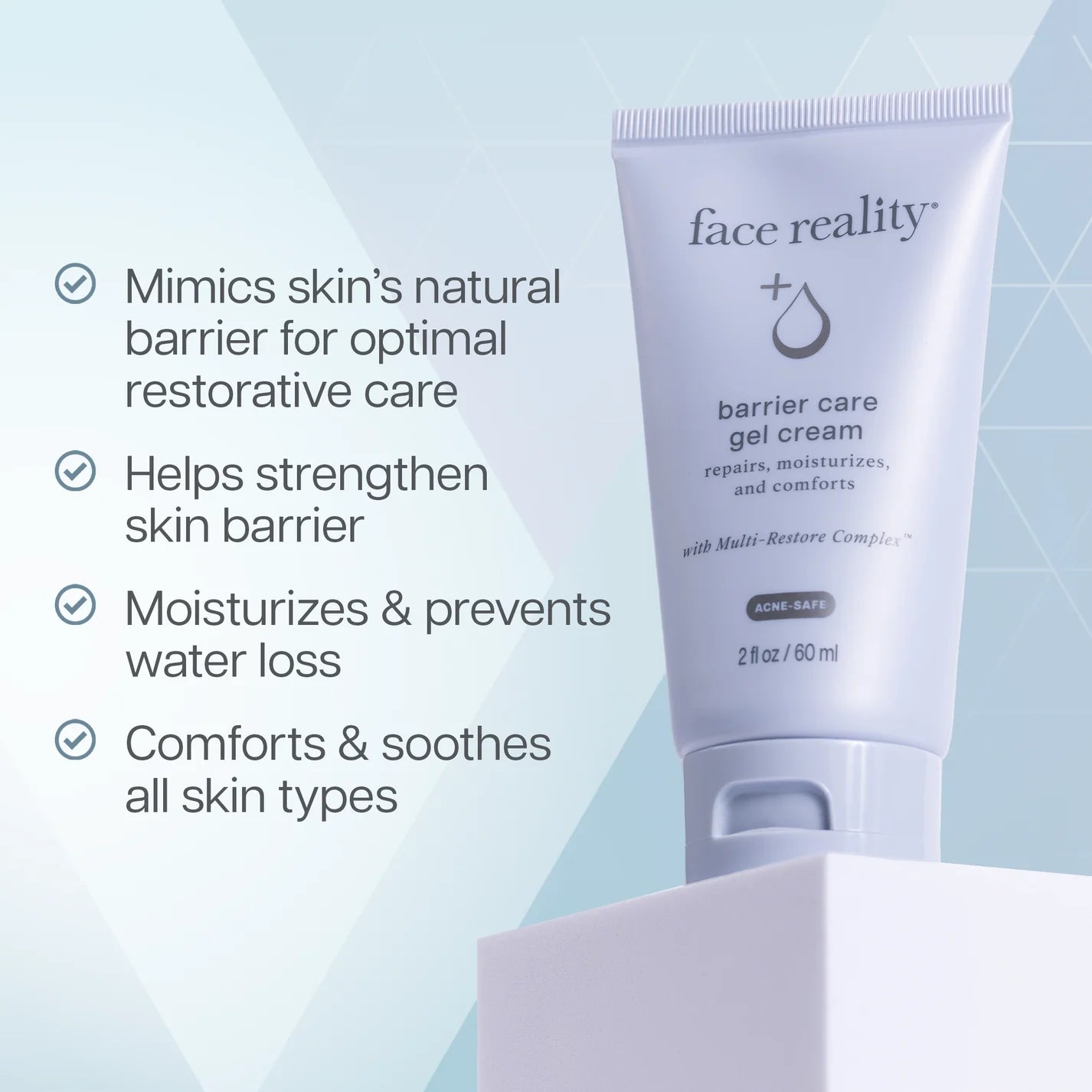 Face Reality Barrier Care Gel Cream (2 oz)