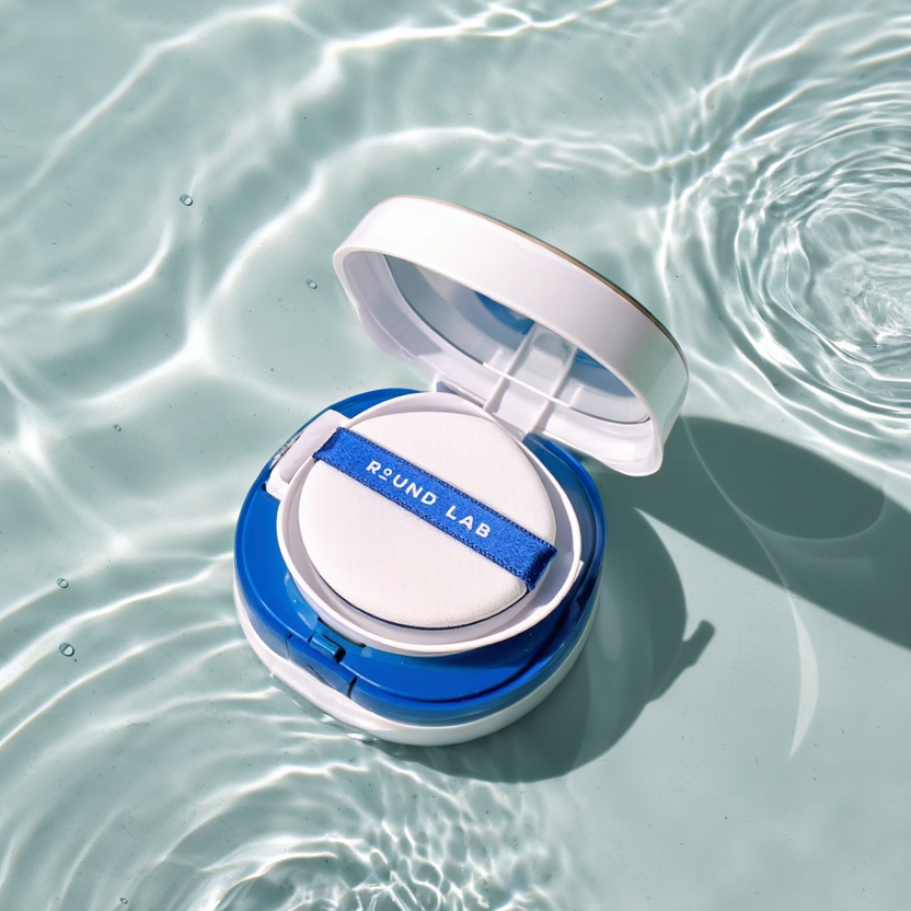 Round Lab Birch Moisturizing Sun Cushion SPF 50+